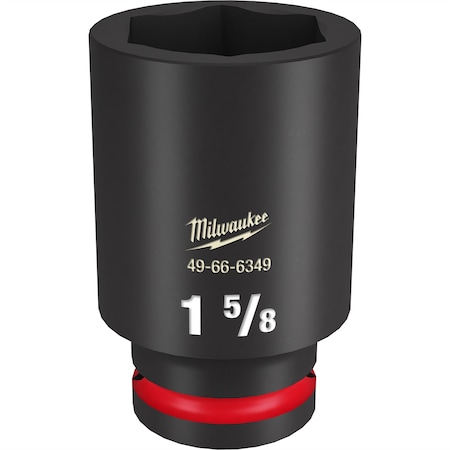 Milwaukee Tool SHOCKWAVE Impact Duty? 3/4"Drive 1-5/8" Deep 6 Point Socket 49-66-6349